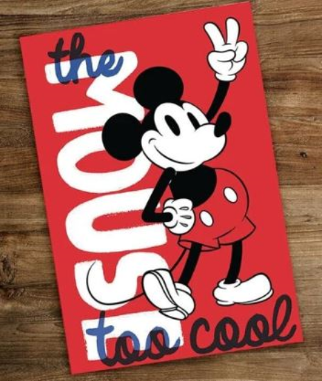 Quaderno A5 Mickey Mouse Too Cool - Sr73393 Quaderno A5 Mickey Mouse Too Cool - Sr73393
